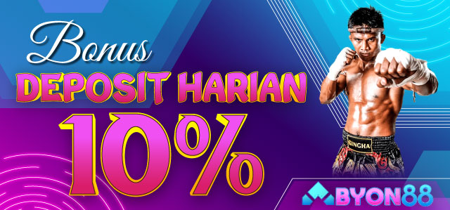 BONUS DEPOSIT HARIAN 10%